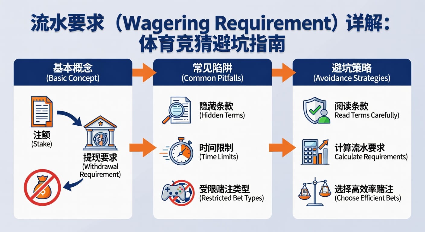 流水要求 wagering requirement 解析与完成条件