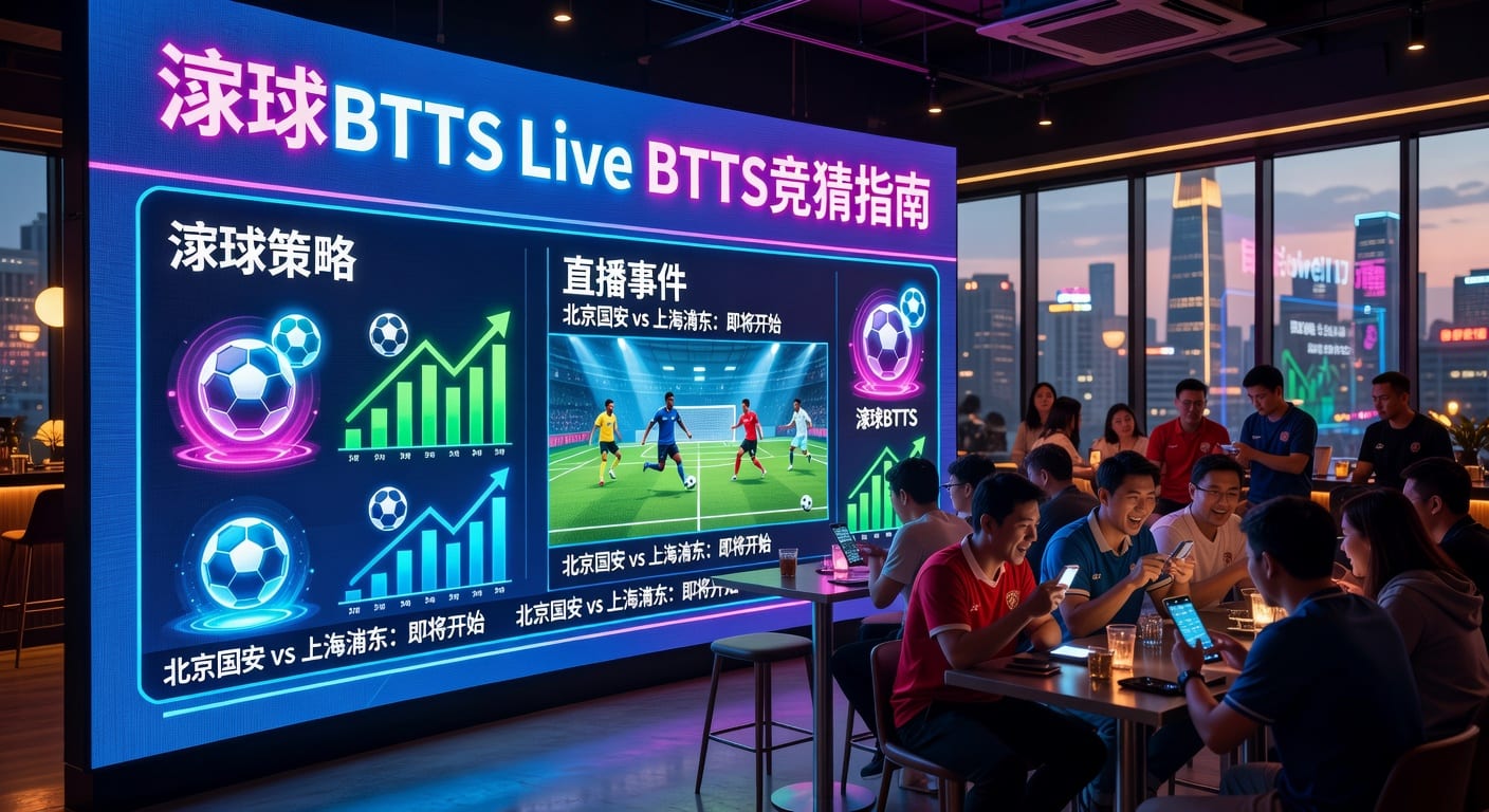 滚球BTTS live BTTS 实时进球投注技巧