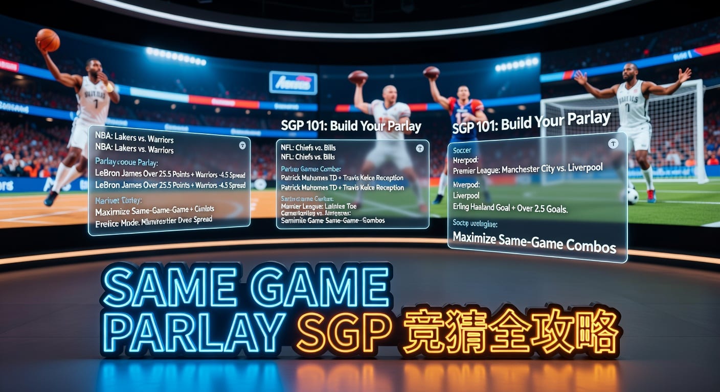 same game parlay SGP 实战指南：投注技巧与风险控制