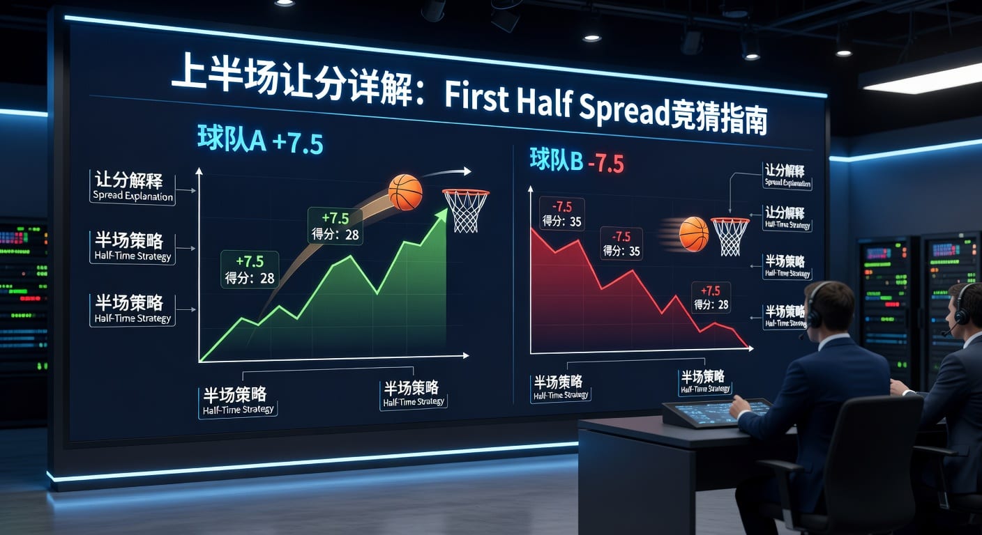 上半场让分 first half spread 实战解析与投注技巧